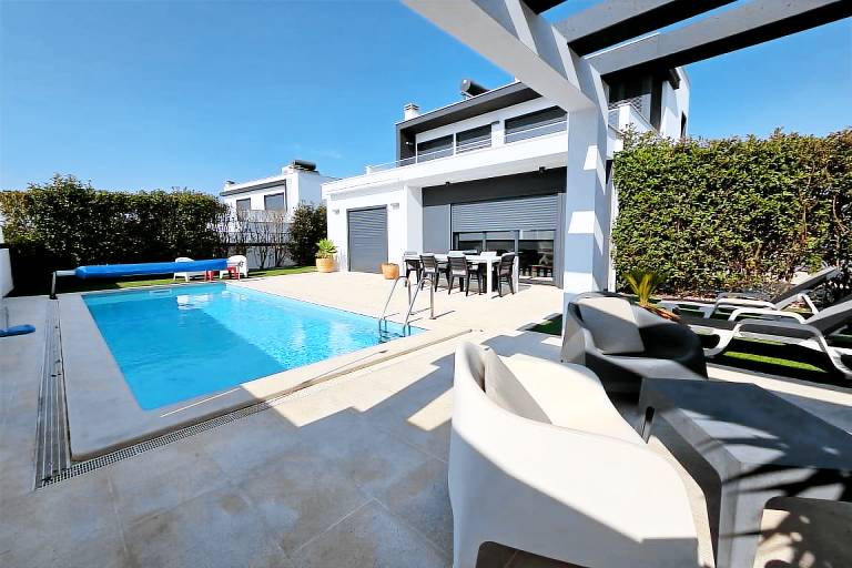 Ferienhaus mit Hund in Óbidos, Costa de Prata fuer max. 6 Personen