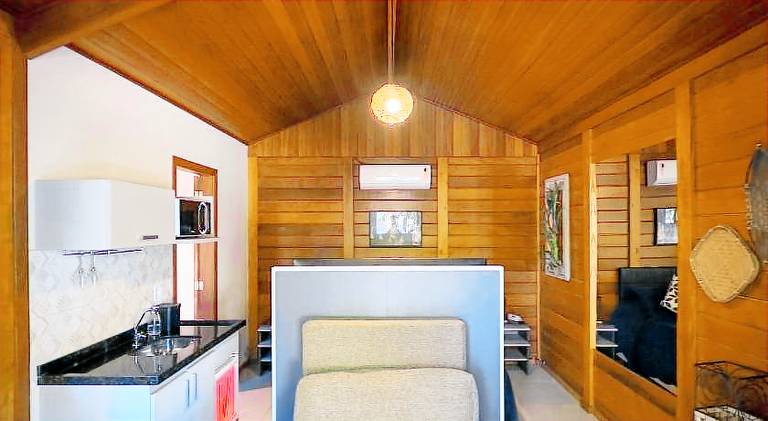 Lodge with sauna, terrace & grill — photo 2