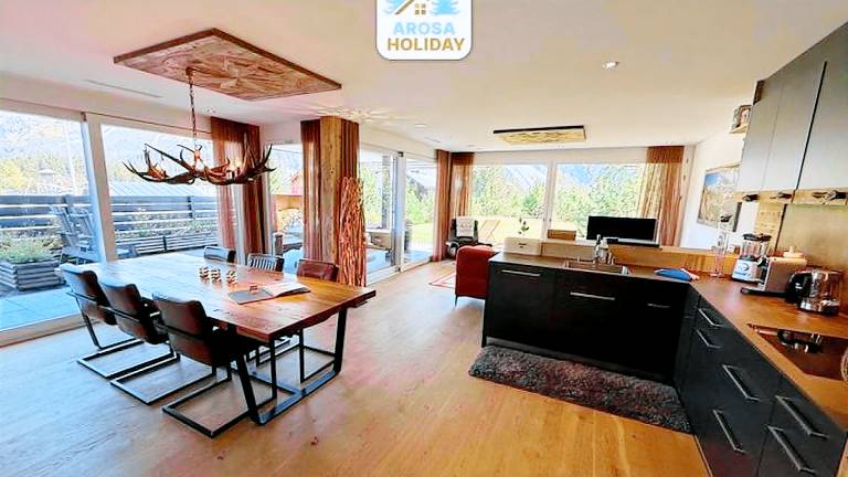 Ferienwohnung mit Hund in Arosa, für max. 6 Personen Ferienwohnung mit Hund in Arosa, für max. 6 Personen