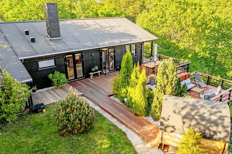 Ferienhaus in Lyngsbæk Strand, Handrup Strand f&uuml;r max. 6 Personen