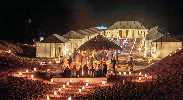 Sahara Desert Luxury Camp in Rissani