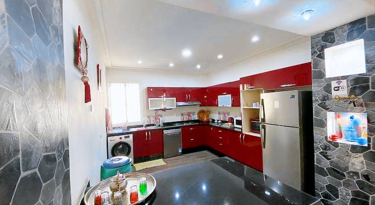 Apartment with hot tub in Meknes
