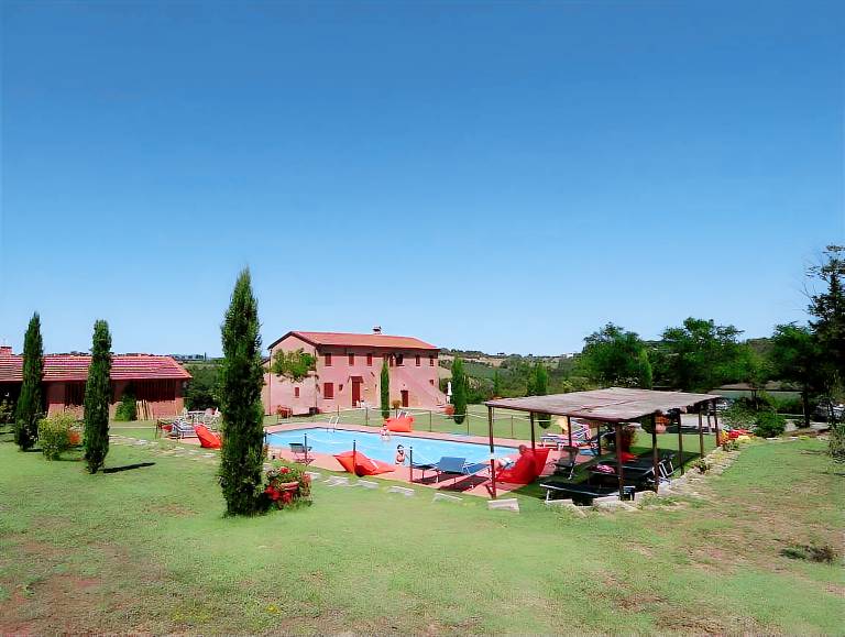 Farm with barbecue, garden & pool in Castiglione del Lago