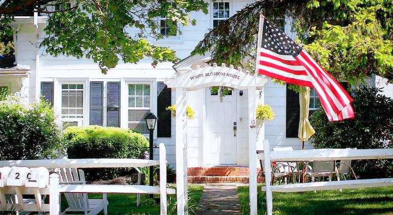 Historic White Blossom House in Riverhead, NY