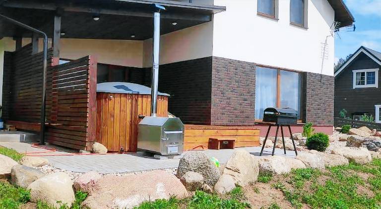 Villa with jacuzzi in Druskininkai