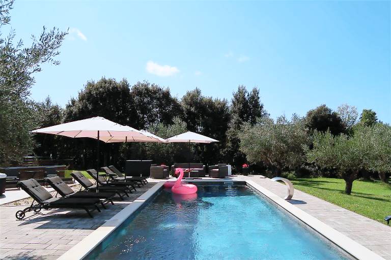 Child-friendly rental with BBQ, yard & pool | Pool view | Pets allowed — photo 4