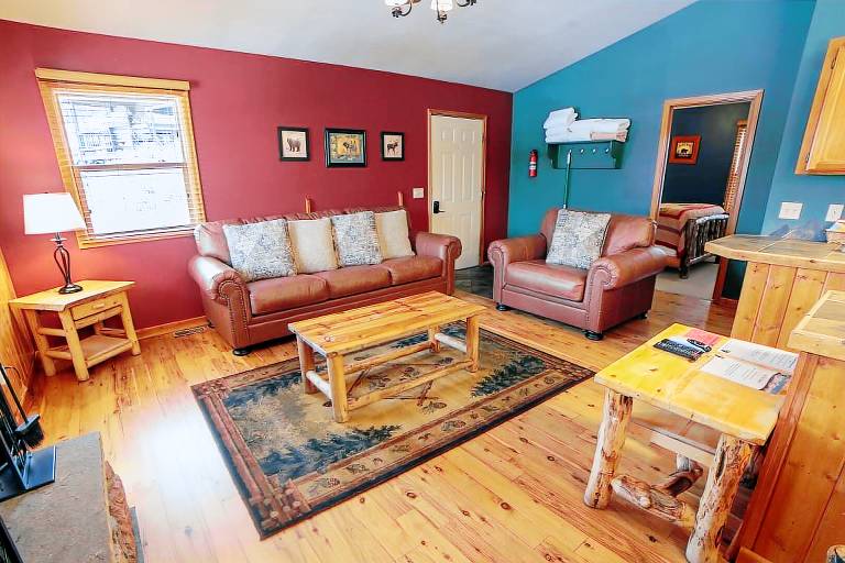Child-friendly cabin with private pool & patio | Pet-friendly — photo 3