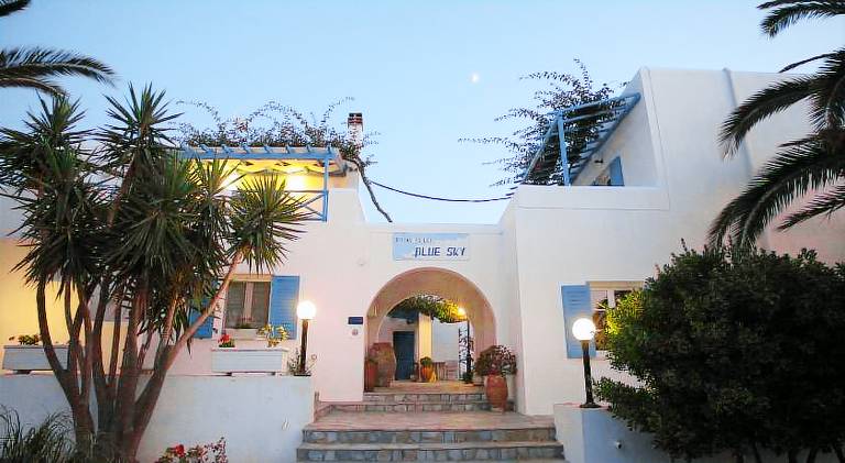 Blue Sky in Syros