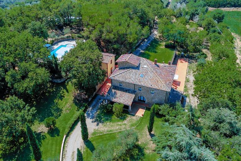 Ferienhaus in Bucine, Toskana f&uuml;r max. 17 Personen