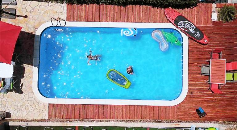 Beautiful rental apartment with yard, pool & terrace | Pets allowed in Novalja