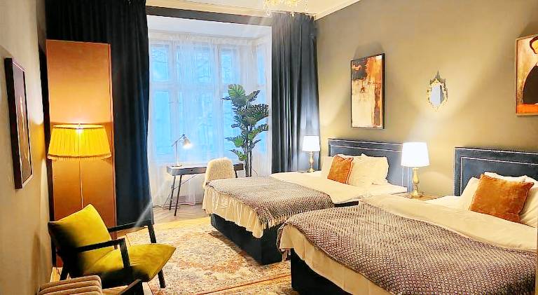 Apartment with 1 room for 6 persons in Prague