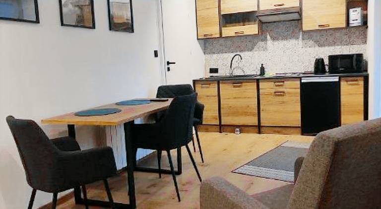 Rental apartment with terrace, yard & BBQ in Bielsko-Biala