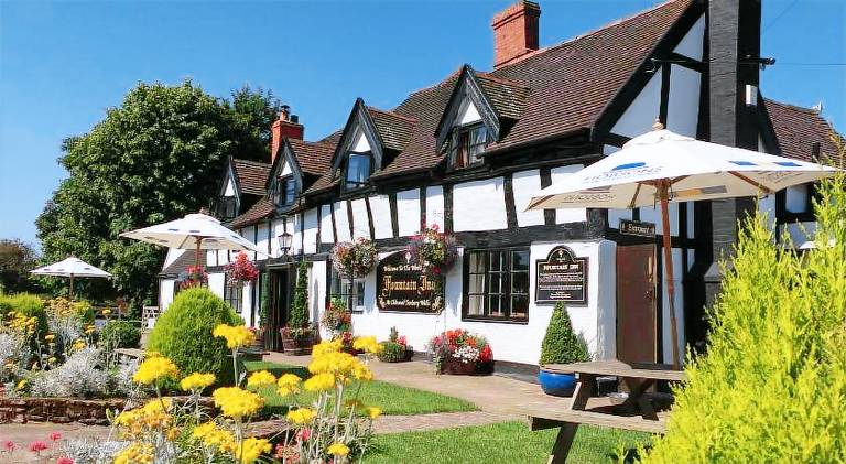 The Fountain Inn Tenbury Wells in Malvern