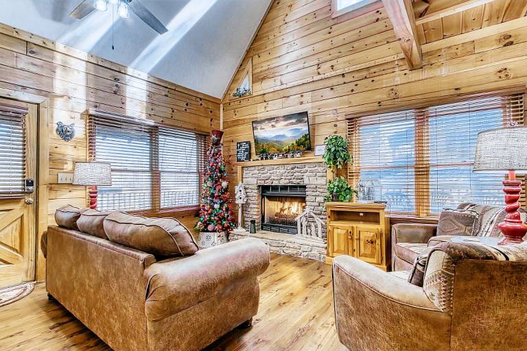 Child-friendly cabin with private pool | Pets are welcome — photo 4