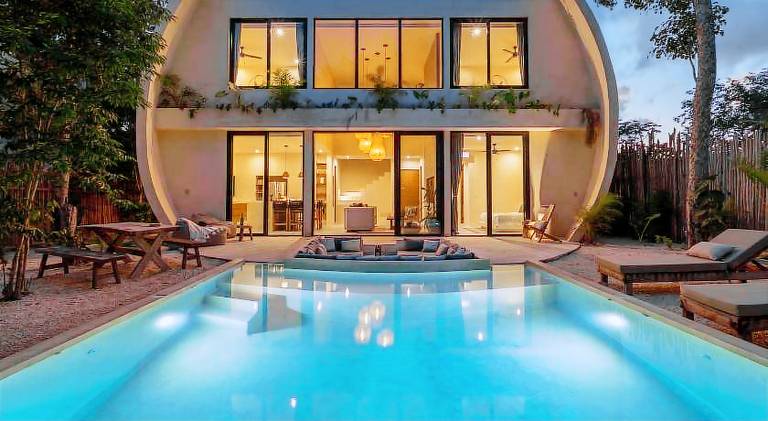 Villa with pool | Dogs allowed in Tulum