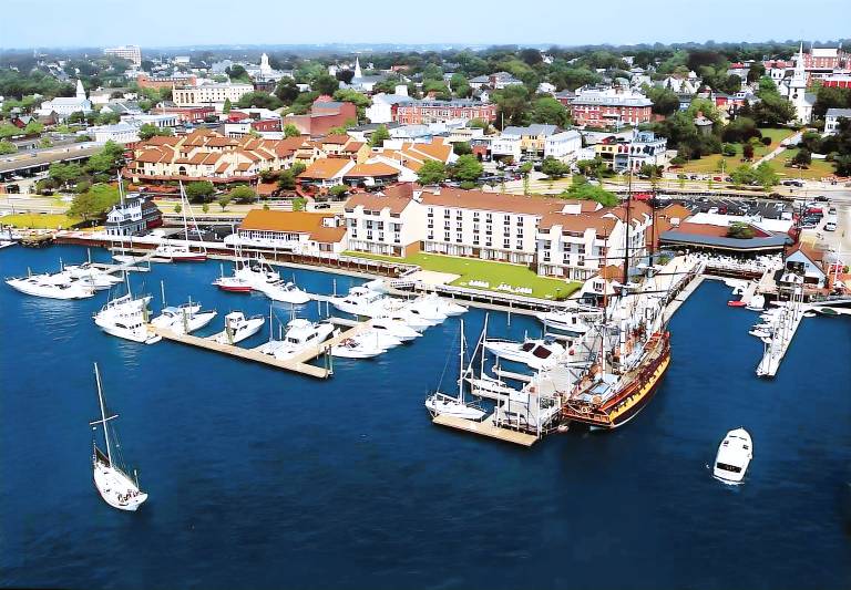 The Newport Harbor Hotel & Marina in Newport, RI
