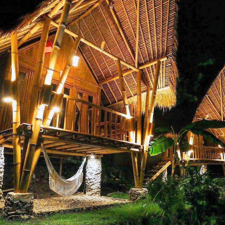 Penida Bambu Green Villas in Penida Island