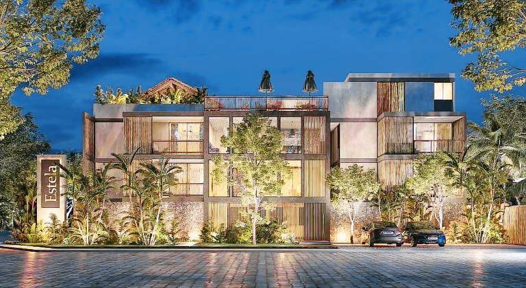 Apartment with pool & hot tub in Tulum
