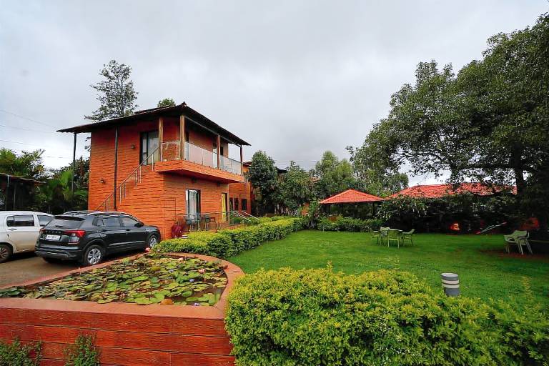 Lotus Farms Resort & Spa (Pure Veg) in Jaoli