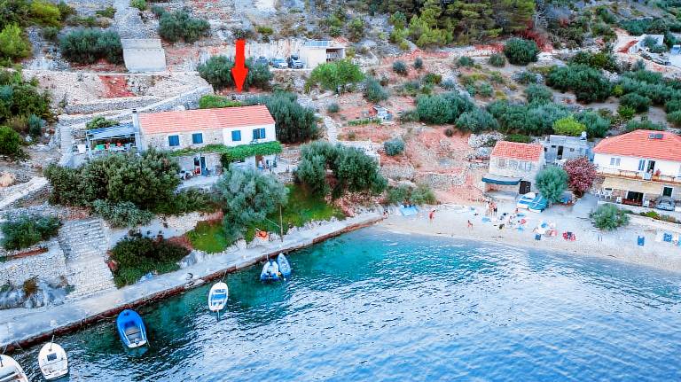 Two bedroom apartment near beach Cove Torac, Hvar (A-4044-a) in Jelsa