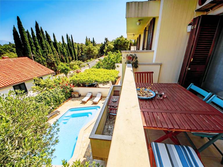 House with grill, yard & private pool | Sea view — photo 2