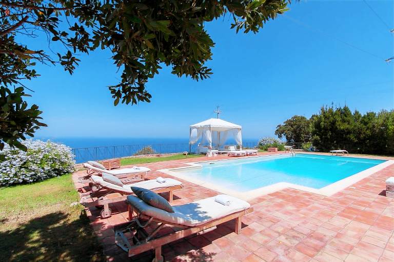 Villa with garden & private pool | Sea view in Cefalù