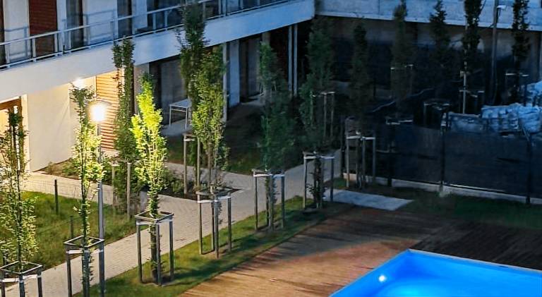 Rental apartment with pool in Ustron
