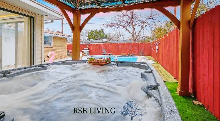 Vacation home with pool | Dogs allowed in Irving, TX