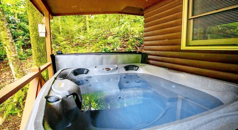 Rustic Mountain Cabin on River with Fireplace — photo 5