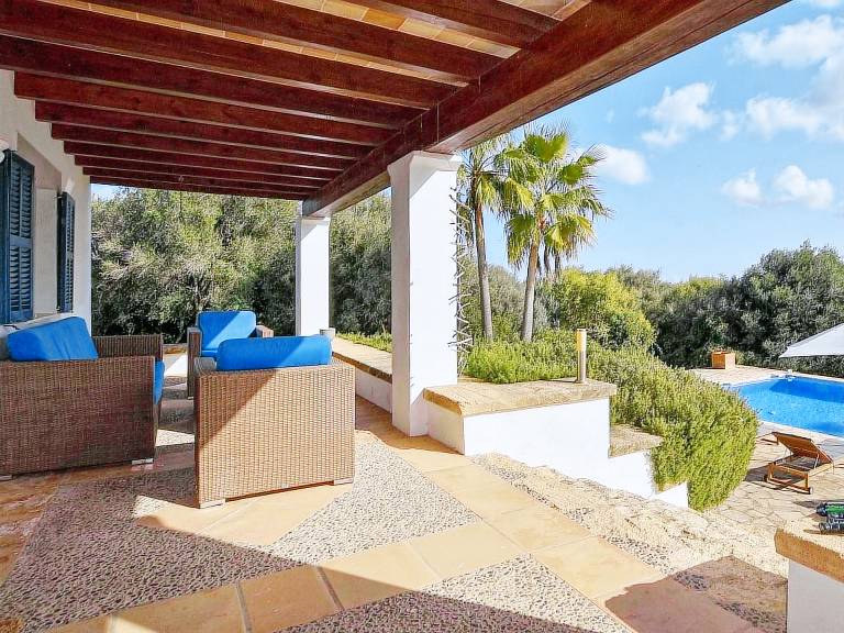 Ibizenkisches Haus mit Pool und Beachvolley-Blick — photo 3