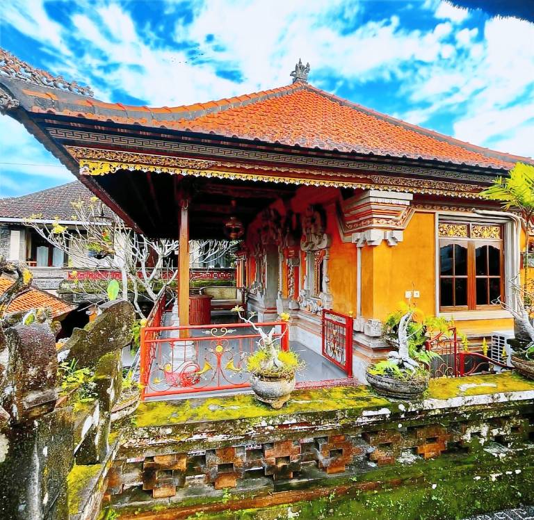 House for 2 persons in Ubud