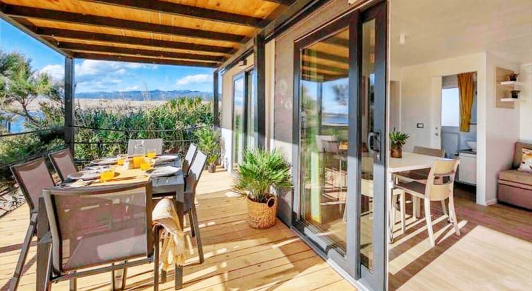 Lavanda Luxury Mobile Home at Terra Park Spiritos camp in Novalja