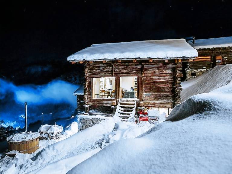 Ferienhaus in Evolène, Les Haudères f&uuml;r max. 12 Personen