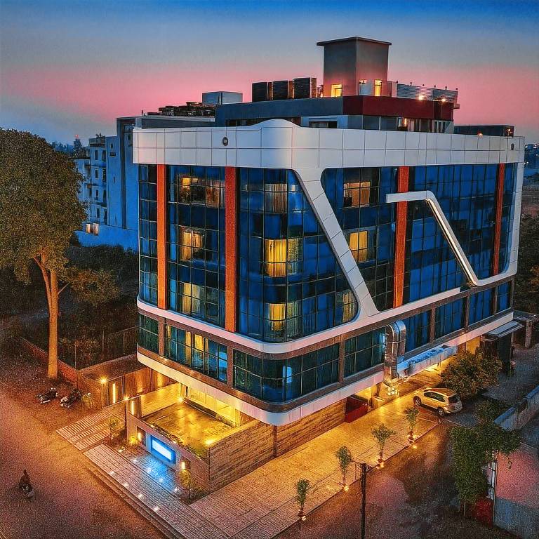 Pax Hotel Grand Blue nearby Udaipur City Railway Station in Udaipur