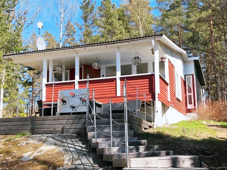Charmantes Holzferienhaus mit Sauna
