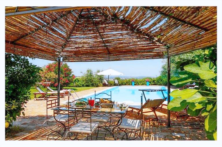Children-friendly beautiful villa with private pool, garden & BBQ | Pool view | Pets are welcome — photo 4