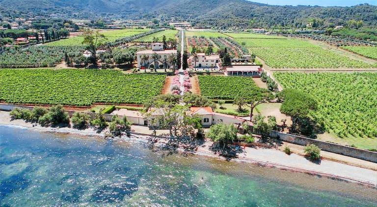 Farm with yard in Portoferraio