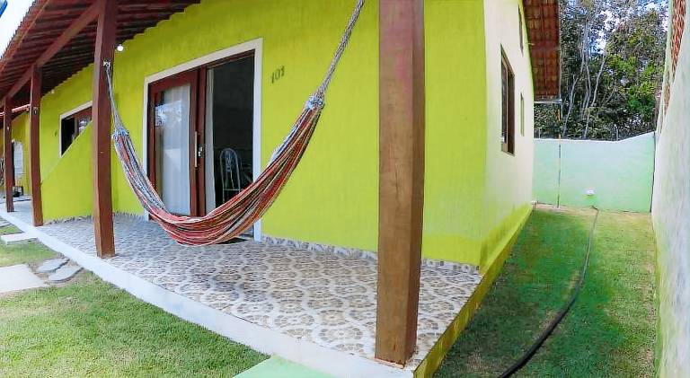 House with garden & barbeque in Tibau do Sul