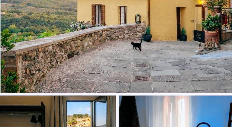 Holiday apartment with jacuzzi in Cinigiano