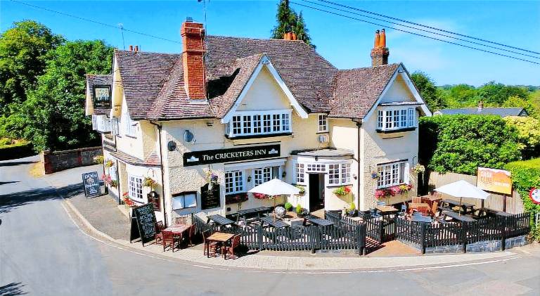 The Cricketers Inn in Winchester