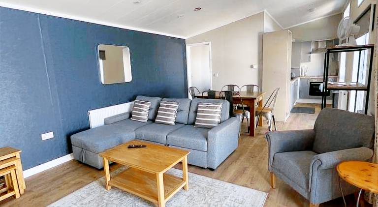 Derw View Green Lodge in Aberystwyth