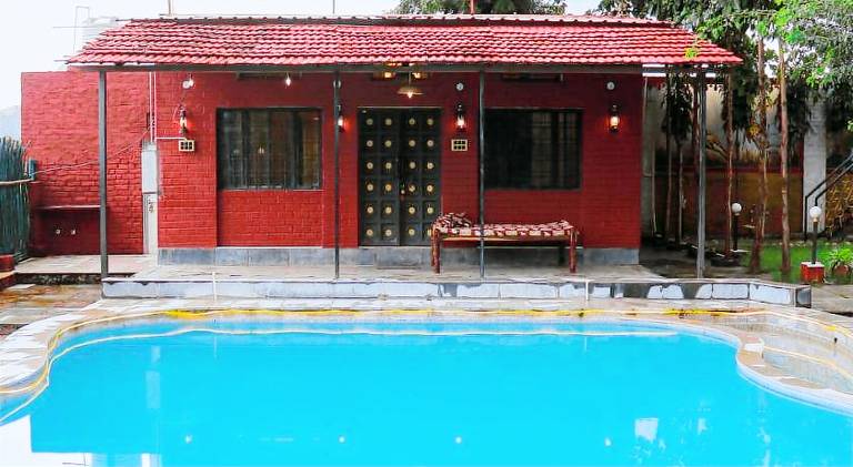 Villa with patio, yard & pool — photo 2