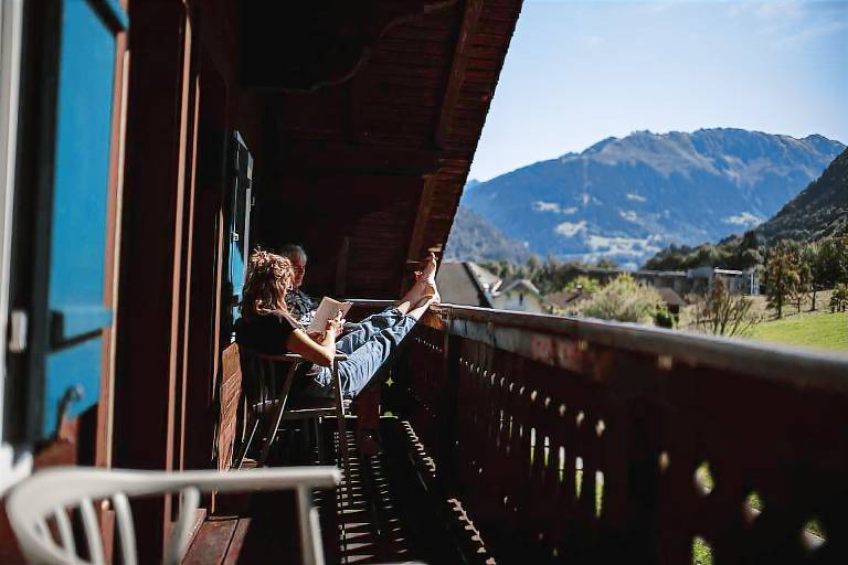Children-friendly big holiday apartment with terrace & garden | Mountain view | Next to the ski | Good for workation | Pets allowed — photo 5