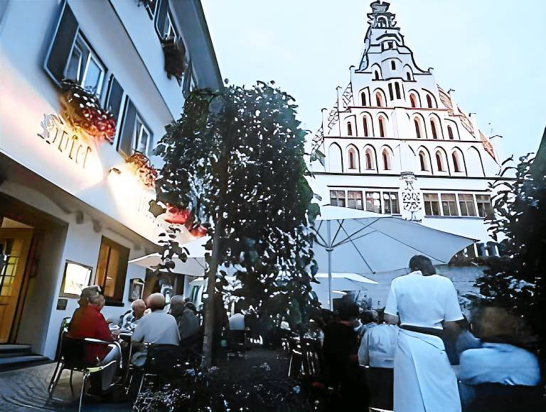 Hotel Restaurant Gruner Baum und Altes Tor in Ravensburg