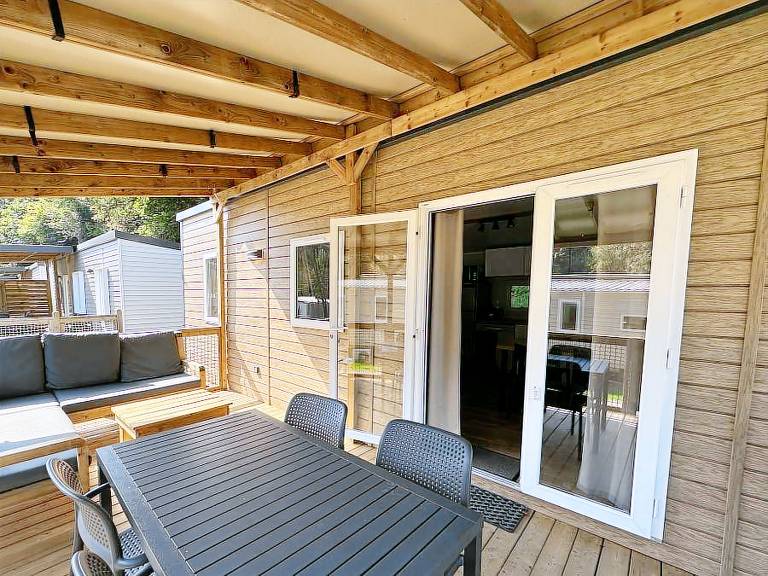 Child-friendly nice mobile home with terrace & heated pool | Pets are welcome — photo 5