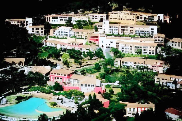 Rental apartment with hot tub, terrace & yard in Cogolin