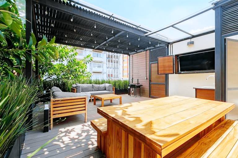 Family-oriented nice apartment with grill, fast internet & terrace | Close to Chapultepec Castle | Pet-friendly — photo 4