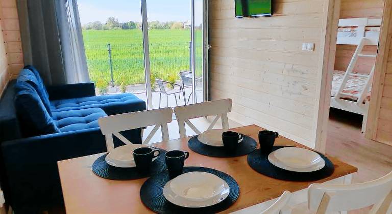 Nice lodge with terrace | Pet-friendly in Koszalin