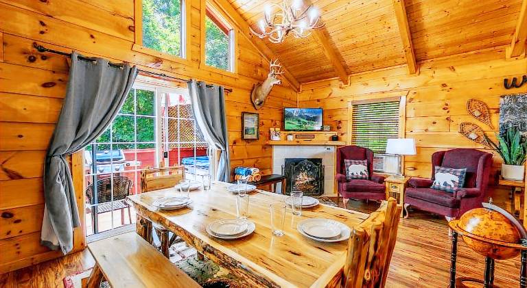 Vacation home with jacuzzi | Pets are welcome — photo 3