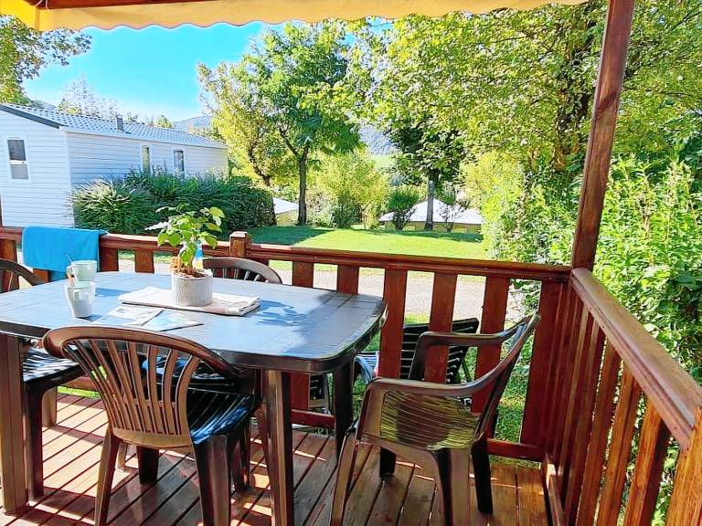 Mobile home with terrace & heated pool | Pets are welcome — photo 5